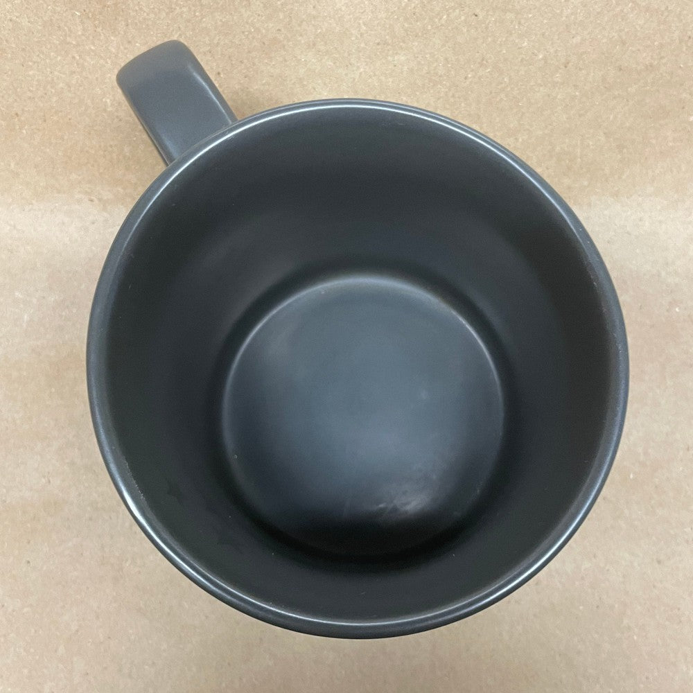 Starbucks Matte Black and Silver Glitter Mug-2018